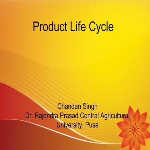 Product life cycle
