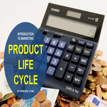 PRODUCT LIFE CYCLE IN MARKETING
