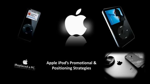 Apple iPod's Promotional and Positi...