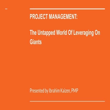 Product Management: The Untapped World of Leveraging on Giants