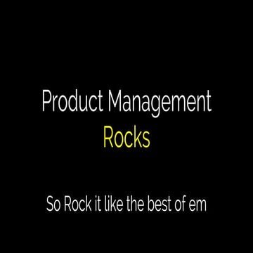 Product Management