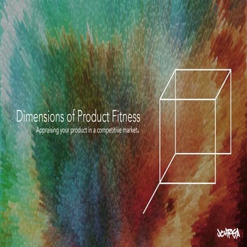 Dimensions of Product Fitness
