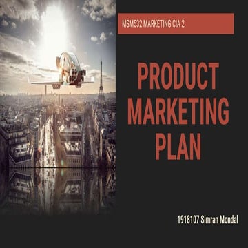 Product marketing plan   Flying cars