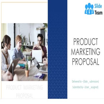 Product Marketing Proposal PowerPoint Presentation Slides