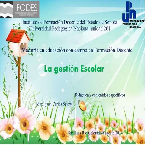 gestion escolar 