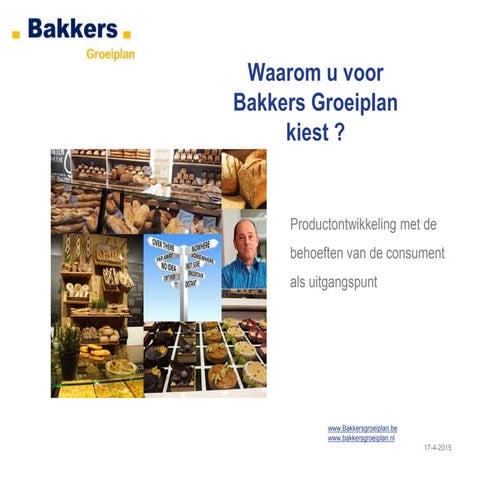 Productontwikkeling voor de bakkerij