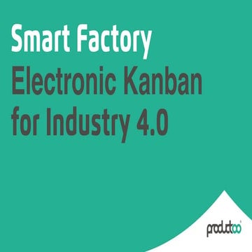 Production Kanban Software Productoo 2018 | Smart Factory