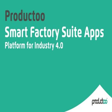 Productoo Smart Factory Suite