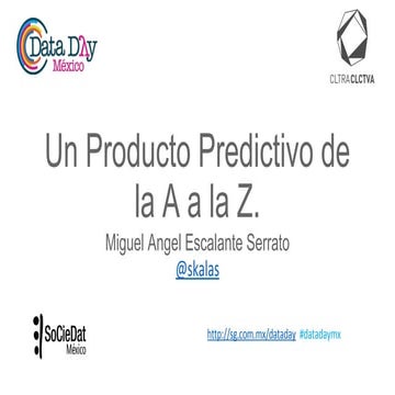 Un Producto Predictivo de la A a la Z 