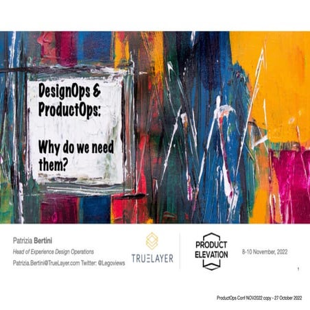 DesignOps and ProductOps: why do we need them?