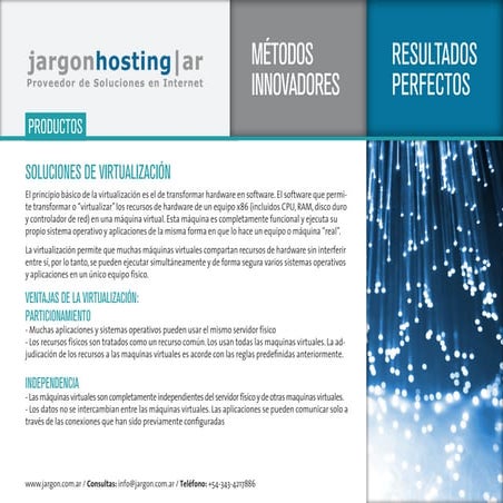 SOLUCIONES DE VIRTUALIZACIÓN