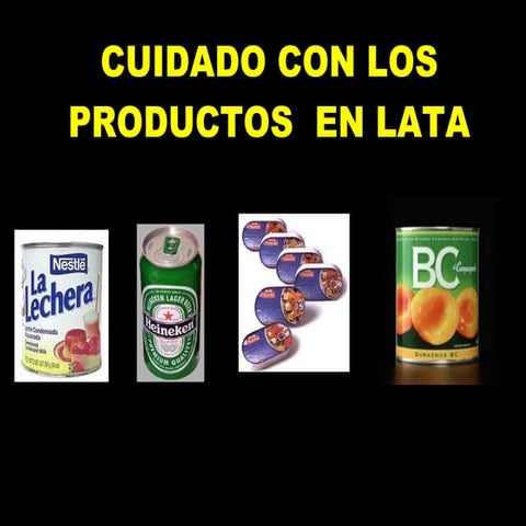 Productos En Lata