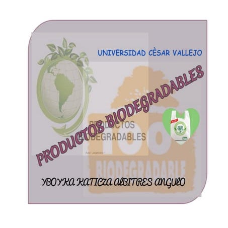 Productos Biodegradables