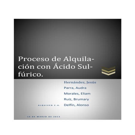 Alquilación Alquiven