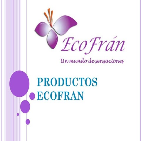 Productos ecofran
