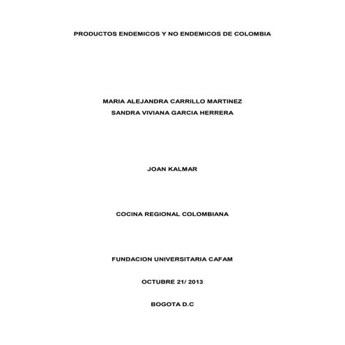 Productos endemicos y_no_endemicos