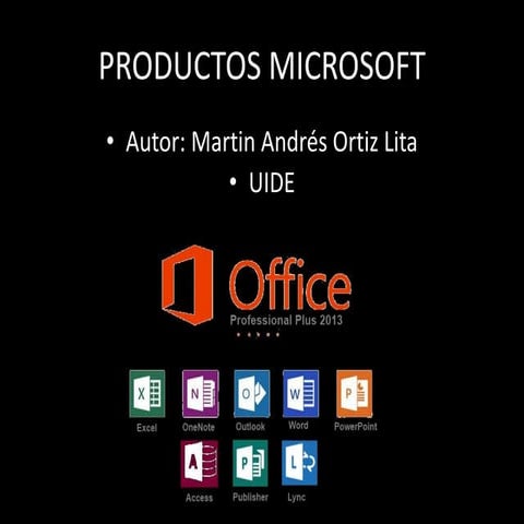 Que es microsoft office | PPTX