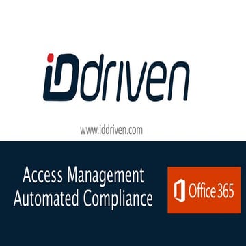 Identity Management and Access Governance (IDaaS)