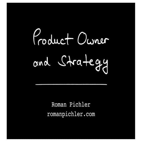 Product Owner and Strategy