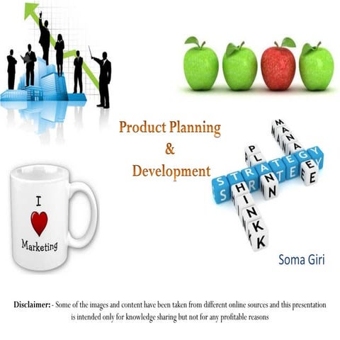 Product planning & development