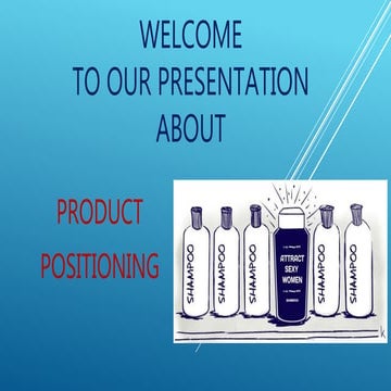 Product positioning ppt
