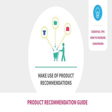Product recommendation guide for eCommerce | PPT