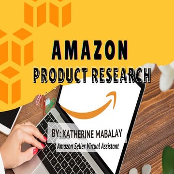 Product Research Presentation Pdf