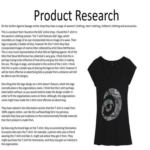 Surfers Against Sewage Product Research (improved)
