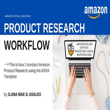 Product Research Workflow Presentation