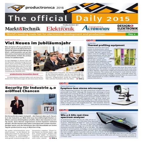 productronica Daily Day 2 / Tag 2