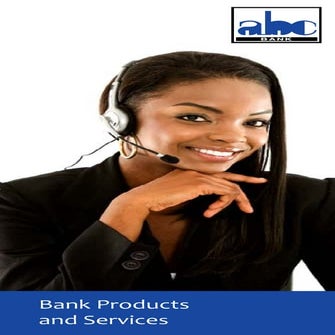 ABC Bank Products and Services Catalogue 