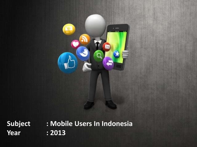 Mobile Users in Indonesia