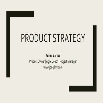 Product Strategy