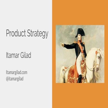 Product strategy
