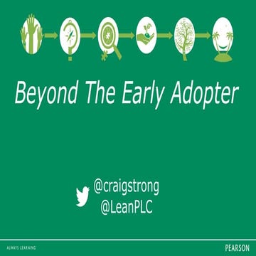 Beyond The Early Adopter - Product Lifecycle Growth