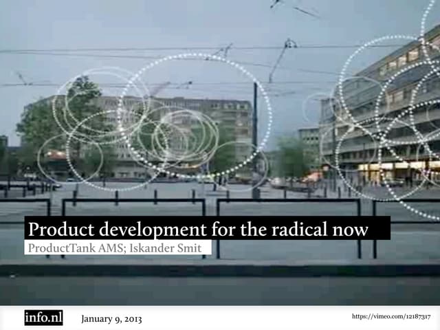 ProductTank AMS Iskander Smit