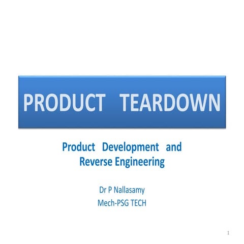 Product Teardown.pptx