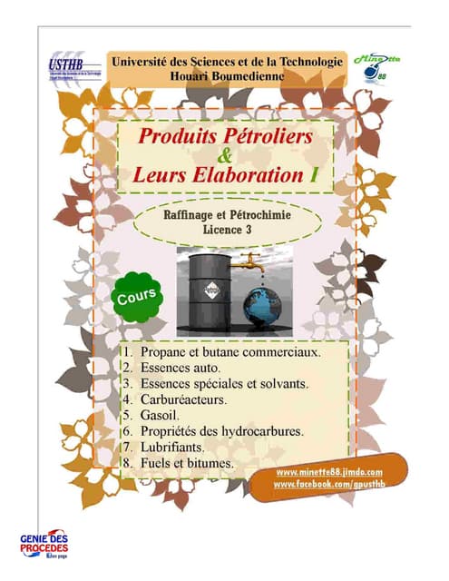 Produits péttroliers 1 cours