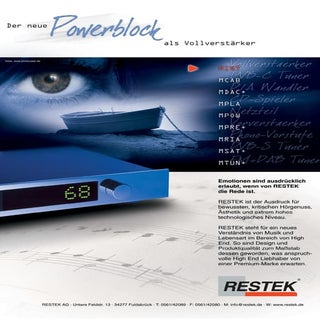 Produktblatt RESTEK MINT Vollverstä...