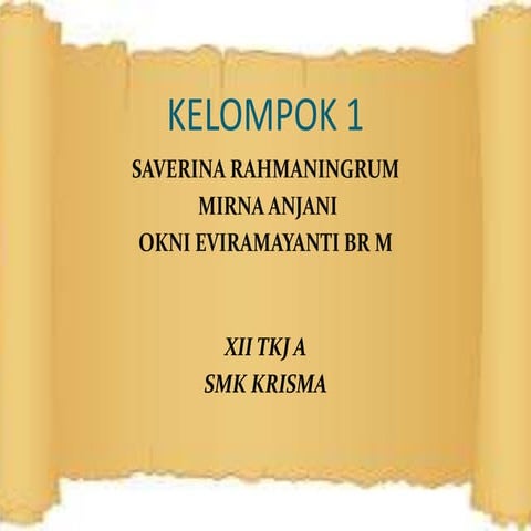 Macam-macam perangkat keras jaringan