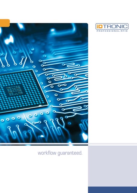 Product Catalogue iDTRONIC Professional RFID