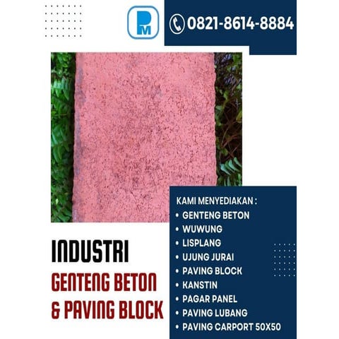 Pabrik paving block rumput | PDF