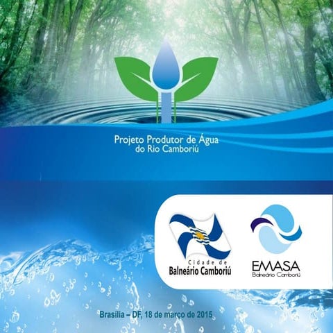 Produtor de água brasilia 2015