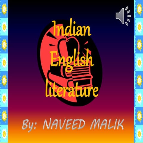 indian english literature