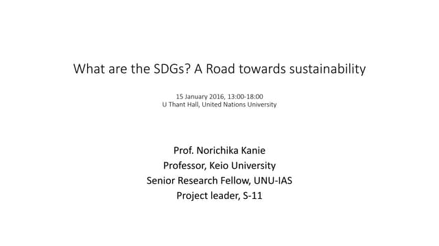 What should Japan do in implementing the SDGs?
