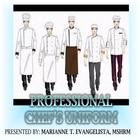 PROFESSIONAL CHEF'S UNIFORM
