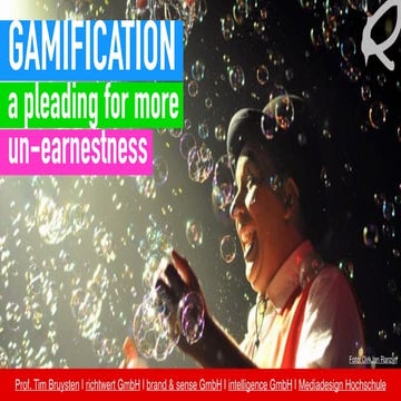 Gamification as Innovationdriver