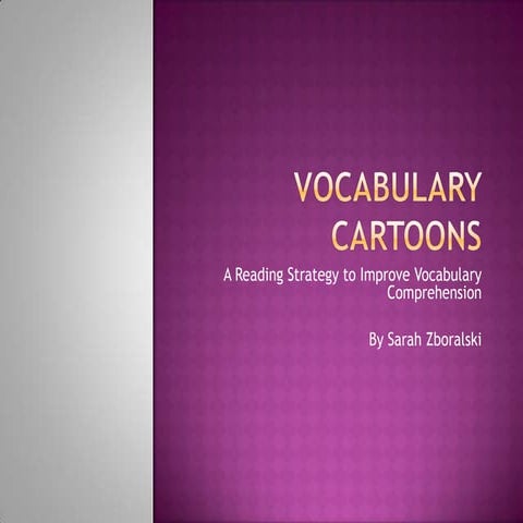 Vocabulary Cartoons
