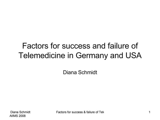Prof Diana Schmidt's Talk at AIIMS on 8th January 2008