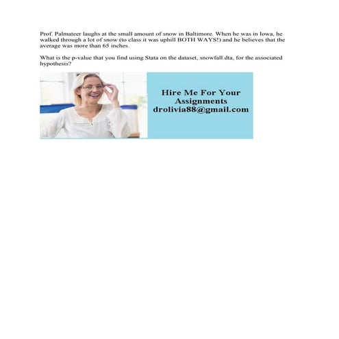 Prof- Palmateer laughs at the small amount of snow in Baltimore- When.pdf